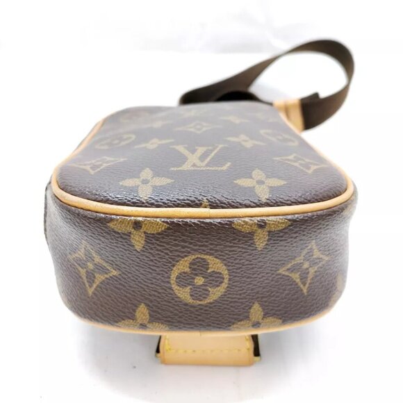 Louis Vuitton LV Shoulder Bag Pochette Banane Brown Monogram 674-021925 - Picture 5 of 16